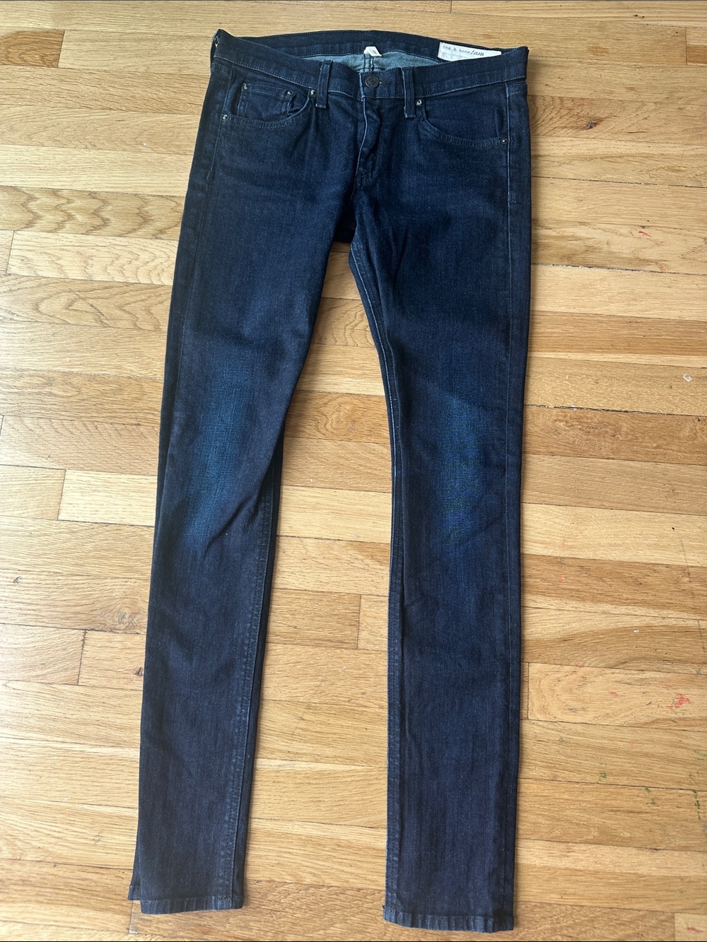 Rag & Bone Skinny Dark Blue Jeans